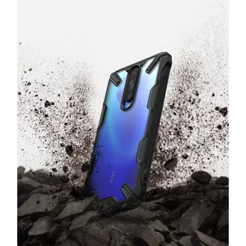 Xiaomi Redmi K30/ K30 5G fekete Ringke Fusion X tok -8809688897047 6 kép