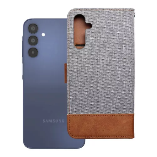 JEANS fliptok Samsung Galaxy A15 4G / A15 5G szürke tok-5903396333163 7 kép