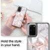 Samsung S20+ Plus Spigen Ciel Etoile pink márvány mintával-8809685626282 2 kép