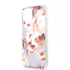 Guess Flower N2 virágmintás tok iPhone 11 Pro halványlila-3700740475539 6 kép