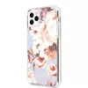 Guess Flower N2 virágmintás tok iPhone 11 Pro halványlila-3700740475539 7 kép
