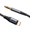 Joyroom Audio Transfer Series SY-A06 mini jack 3.5 mm / Lightning káb-6956116773762 6 kép