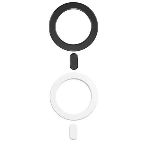 Tech-protect Mmp-100 Magnetic Magsafe Gyűrű 2-pack Fekete & Fehér-5906302372188 2 kép