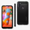 Spigen Rugged armor tok Samsung A11 matt fekete-8809685627173 2 kép