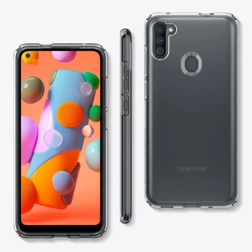 Spigen Liquid Crystal tok Samsung A11 átlátazó-8809685627180 5 kép