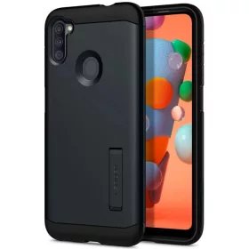 Spigen Tough Armor tok kihajtható támasszal Samsung Galaxy A11 feket-8809685627197 1 kép