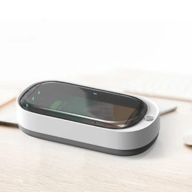 Mobil UV telefon sterilizátor, sterilizáló fehér, mobiltelefon ste-9111201899681 2 kép