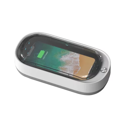 Mobil UV telefon sterilizátor, sterilizáló fehér, mobiltelefon ste-9111201899681 1 kép