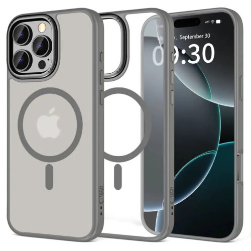 Tech-protect Magedge Magsafe Iphone 16 Pro Max Titanium/gunmetal Tok-5906302372331 1 kép