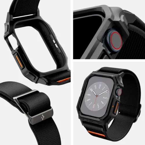  Apple Watch 10/11 (42 mm) Matt Fekete SPIGEN LITE FIT "PRO" tok-8809971234405 10 kép