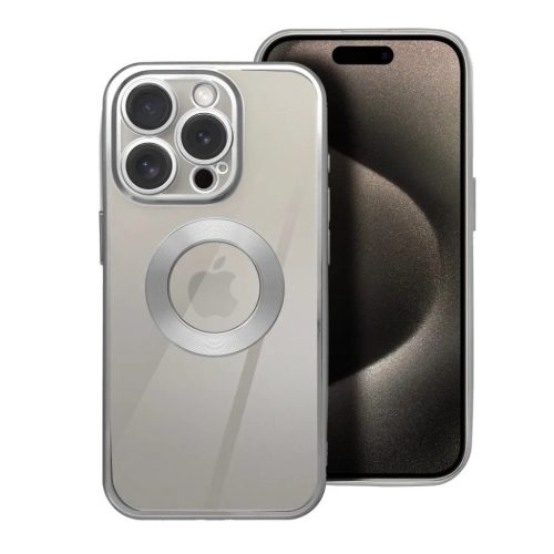 Case GLAM iPhone 14 tok ezüst-5903396297373 1 kép
