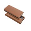 SMART PRO bőr fliptok tok Samsung Galaxy S23 barna-5903396186257 6 kép