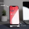 Forcell Matt üveg - iPhone 15 Pro Max fekete üvegfólia-5903396316135 7 kép