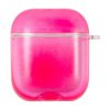 Kingxbar Galaxy Nightlow lumineszkláló Airpods 1/2 tok pink színben-6959003588050 1 kép
