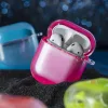 Kingxbar Galaxy Nightlow lumineszkláló Airpods 1/2 tok pink színben-6959003588050 5 kép