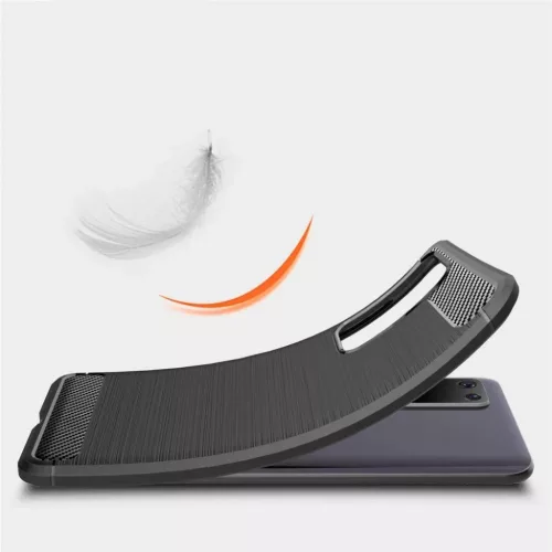 Carbon mintájú TPU tok Huawei P40 fekete-9111201899025 3 kép