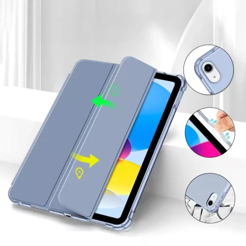 TECH-PROTECT SC PEN HYBRID IPAD 10.9 10 / 2022 / 11 2025 CRYSTAL BLUE -5906302372126 5 kép