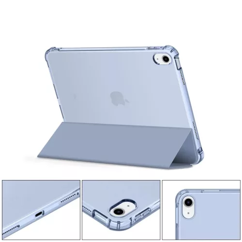 TECH-PROTECT SC PEN HYBRID IPAD 10.9 10 / 2022 / 11 2025 CRYSTAL BLUE -5906302372126 6 kép