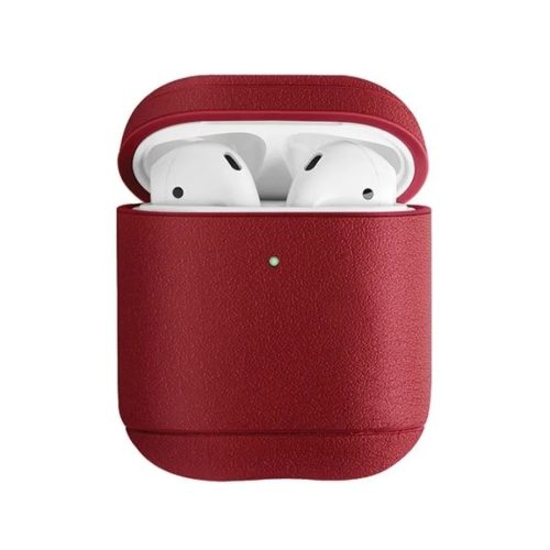 UNIQ Terra AirPods 1/2 bőr tok piros-8886463669624 1 kép