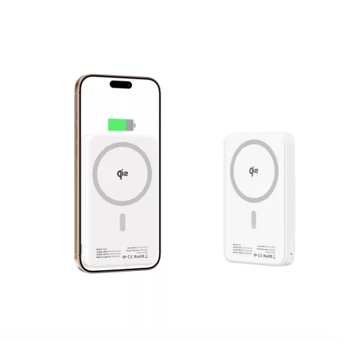 Tech-protect Pb24 Lifemag Qi2 Magsafe Power Bank 10000mah Fehér-5906302313266 5 kép