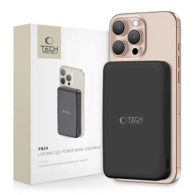   Tech-protect Pb24 Lifemag Qi2 Magsafe Powerbank 10000mah Fekete