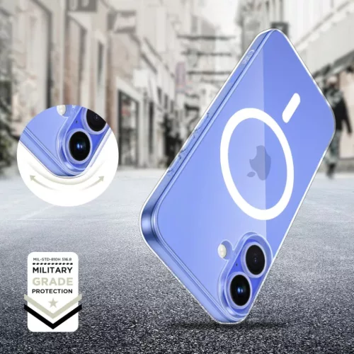 Tech-protect Flexair Magsafe Iphone 16 áttetsző Tok-5906302371822 3 kép