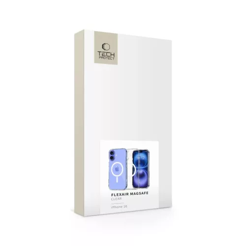 Tech-protect Flexair Magsafe Iphone 16 áttetsző Tok-5906302371822 5 kép
