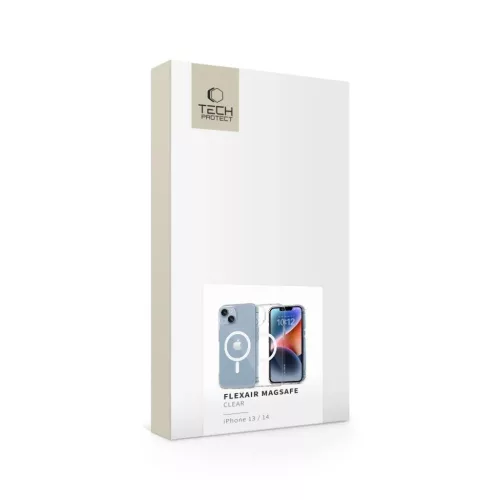 TECH-PROTECT FLEXAIR MAGSAFE IPHONE 13 / 14 ÁTLÁTSZÓ tok-5906302371884 5 kép