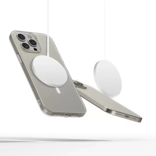 Tech-protect Flexair Magsafe Iphone 15 Pro Clear Tok-5906302371860 3 kép