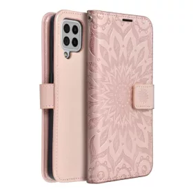 MEZZO fliptok Samsung Galaxy A22 5G mandala rózsaarany tok-5903396117077 2 kép