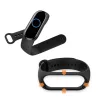 Szilikon szíj XIAOMI Mi Band 5 / 6 / 7 rózsaszín (06)-5903396176258 3 kép