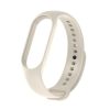 Szilikon szíj XIAOMI Mi Band 5 / 6 / 7 homokszínű (11)-5903396176272 2 kép