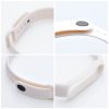 Szilikon szíj XIAOMI Mi Band 5 / 6 / 7 homokszínű (11)-5903396176272 3 kép