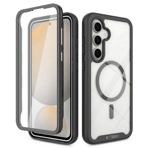 Tech-protect Defense360 Magsafe Galaxy S24 Fe Fekete Tok