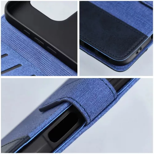 GOMMA fliptok SAMSUNG Galaxy S25 Plus-hoz kék-5903396344152 6 kép