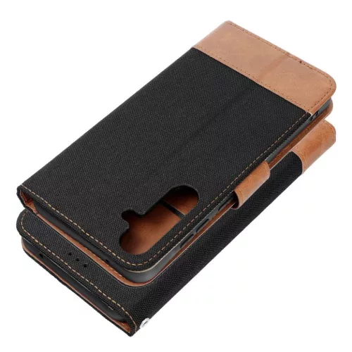 JEANS fliptok Samsung Galaxy S25 Ultra fekete tok-5903396343377 1 kép