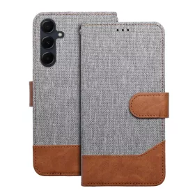 JEANS fliptok SAMSUNG Galaxy S25 Ultra szürke tok-5903396343391 3 kép