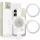 Tech-protect Mmp-110 2in1 Mágneses Magsafe Gyűrű Ezüst & Ezüst-5906302380473 1 kép