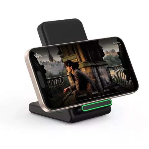 Tech-protect Qi15w-a40 Vezeték Nélküli Töltő Fekete-5906302372430 6 kép