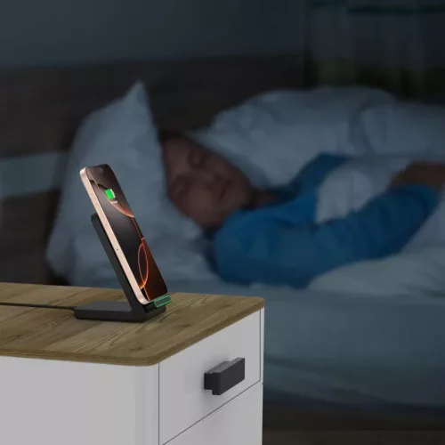 Tech-protect Qi15w-a40 Vezeték Nélküli Töltő Fekete-5906302372430 10 kép