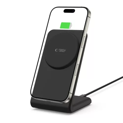 Tech-protect Qi15w-a38 Mágneses Magsafe Vezeték Nélküli Töltő Fe-5906302372195 2 kép