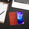 LUNA fliptok arany színű tok Xiaomi Redmi 9AT / Redmi 9A piros-5903396106170 4 kép