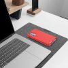 LUNA fliptok arany színű tok Xiaomi Redmi 9AT / Redmi 9A piros-5903396106170 5 kép