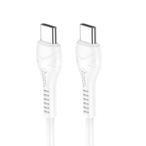 HOCO Type-C Type-C PD 60W Cool X37 1m fehér,-6942007610063 10 kép