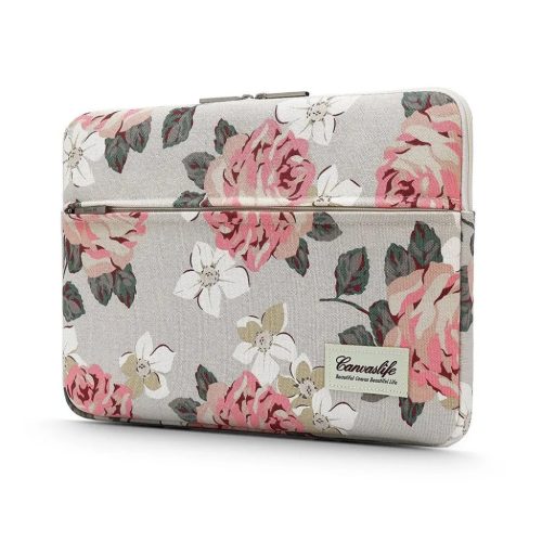 Canvaslife vászon laptop sleeve táska 15 - 16' White Rose-5906735410303 1 kép