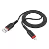 HOCO kábel USB A to Lightning 2,4A X59 3 m fekete-6942007623056 3 kép