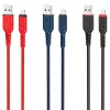 HOCO kábel USB A to Lightning 2,4A X59 3 m fekete-6942007623056 5 kép