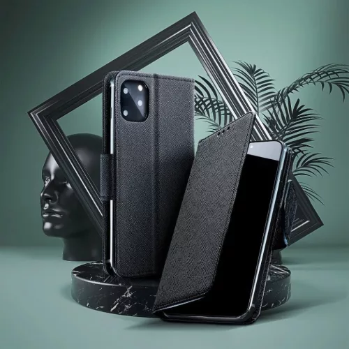 FANCY fliptok iPhone 6/6S tok fekete-5901737272683 8 kép