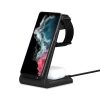 Tech-protect Qi15w-a36 3in1 Vezeték Nélküli Töltőállomás Fekete-5906302372164 3 kép