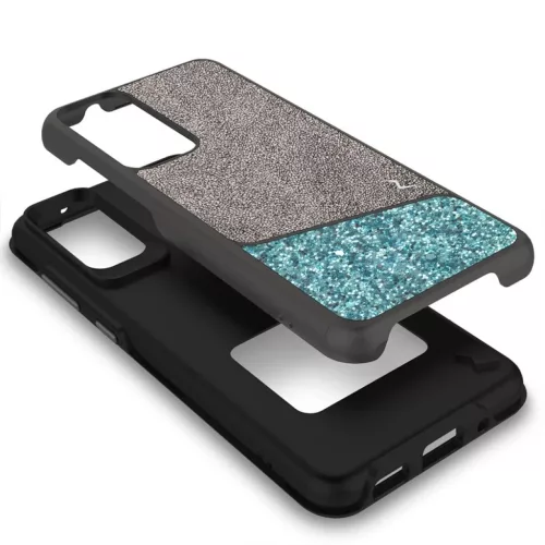 Zizo Division ütésálló tok Samsung Galaxy S20 fekete-menta színbe-888488323350 3 kép
